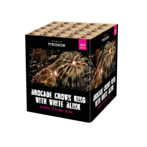 Brocade Crown King with White Blink